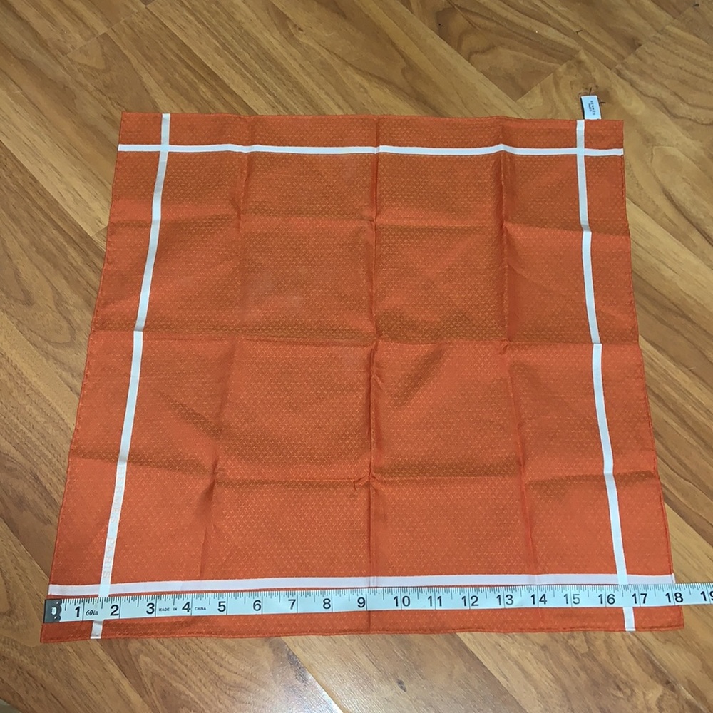 Authentic Hermès Cotton Scarf - Picture 3 of 10